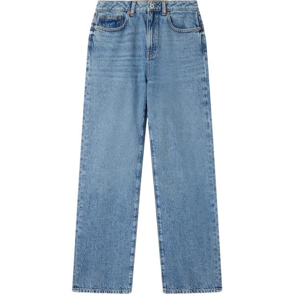 jeans dritti Terranova blu tinta unita
