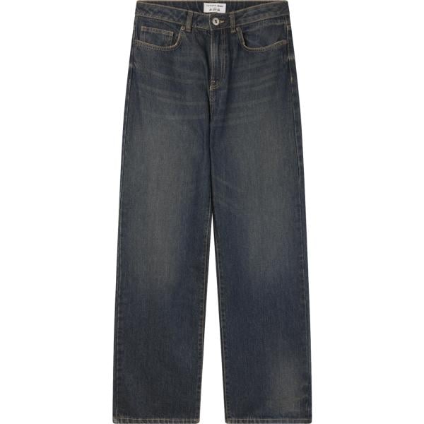 jeans dritti Terranova grigio tinta unita