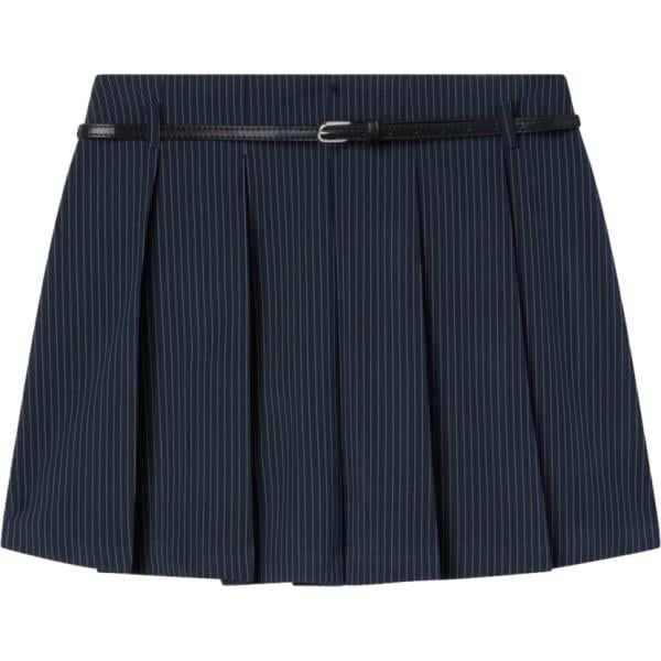 minigonne Terranova blu a righe