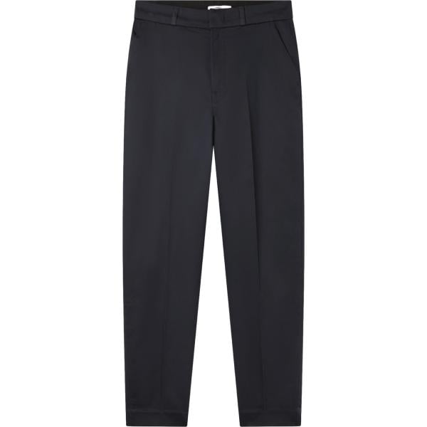 pantaloni chino Terranova nero tinta unita
