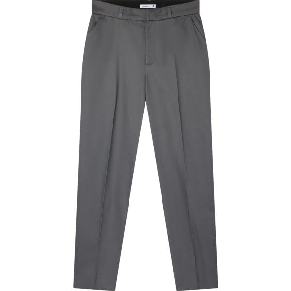 pantaloni chino Terranova grigio tinta unita