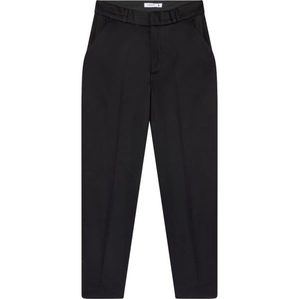 pantaloni chino Terranova nero tinta unita