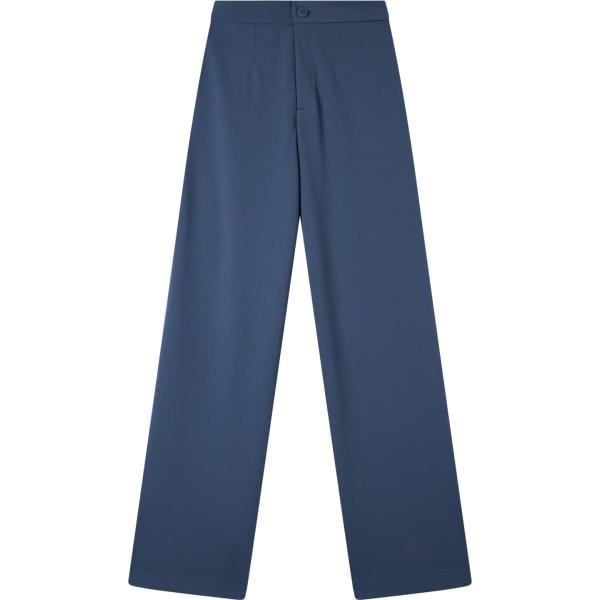 pantaloni Terranova blu tinta unita