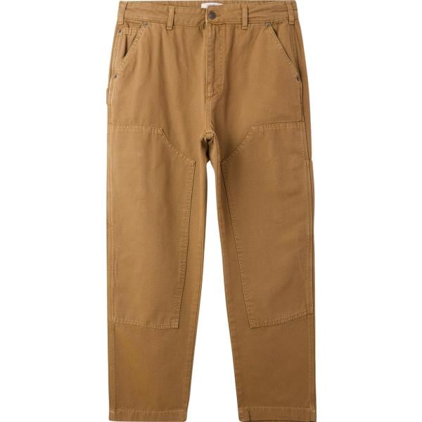pantaloni Terranova marrone tinta unita