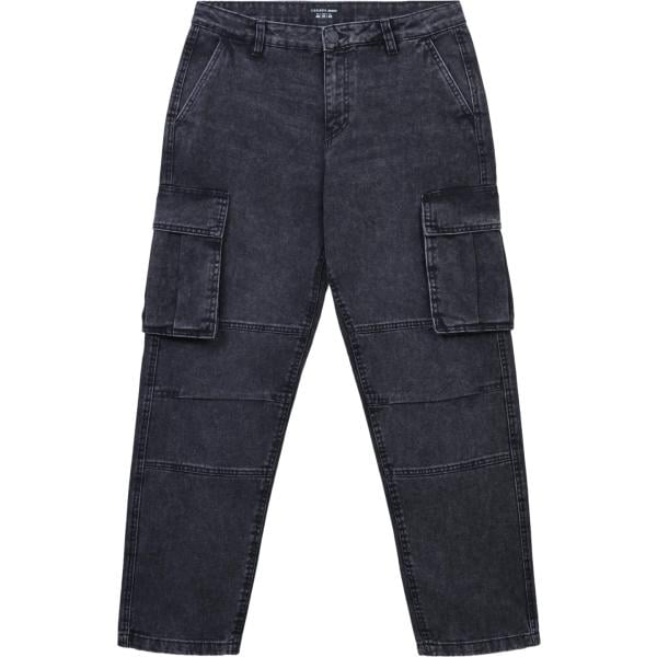 jeans Terranova nero tinta unita