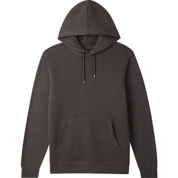 felpe con cappuccio Terranova grigio tinta unita