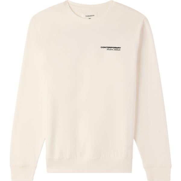 felpe Terranova bianco con stampe
