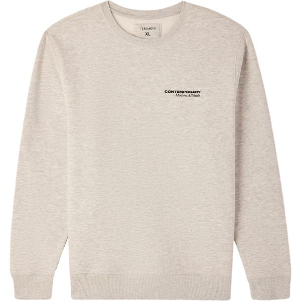 felpe Terranova bianco con stampe
