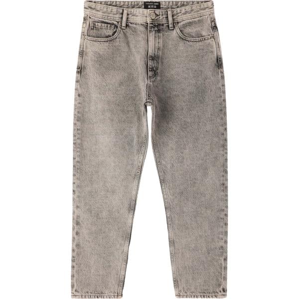 jeans dritti Terranova grigio tinta unita