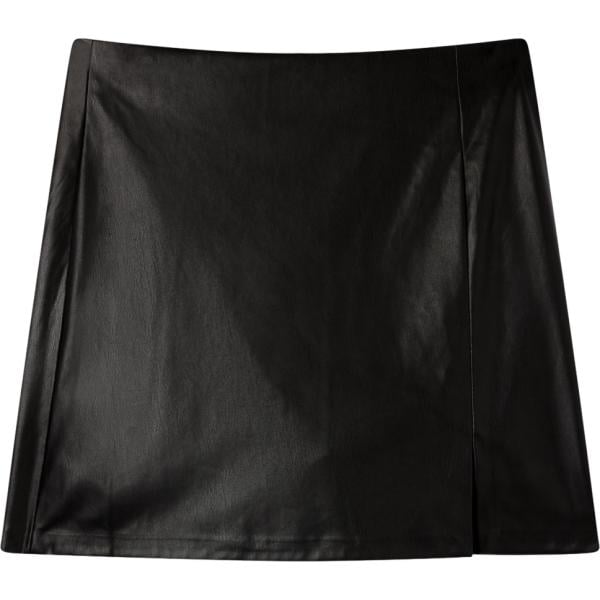 minigonne Terranova nero tinta unita