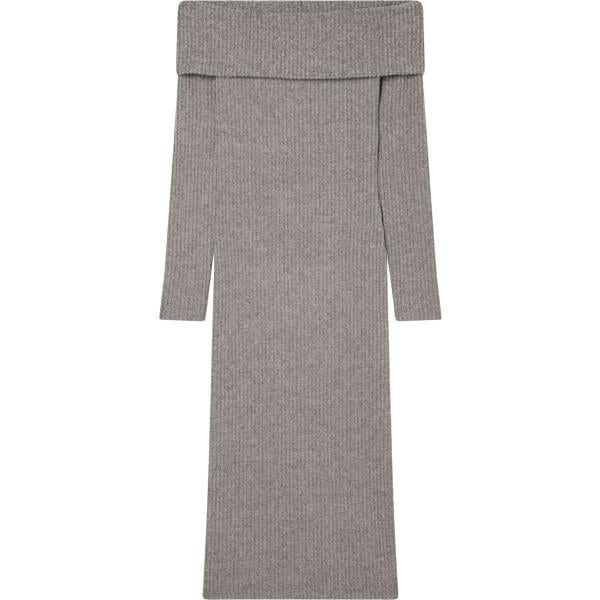 vestiti lunghi Terranova grigio tinta unita