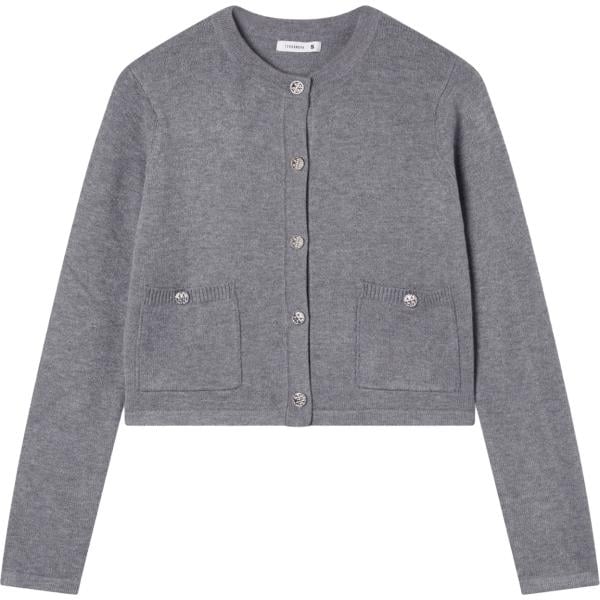 cardigans Terranova grigio tinta unita
