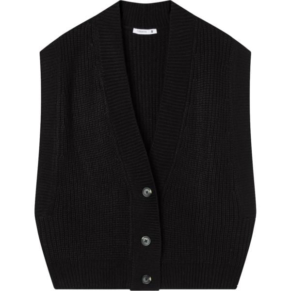 maglieria Terranova nero tinta unita