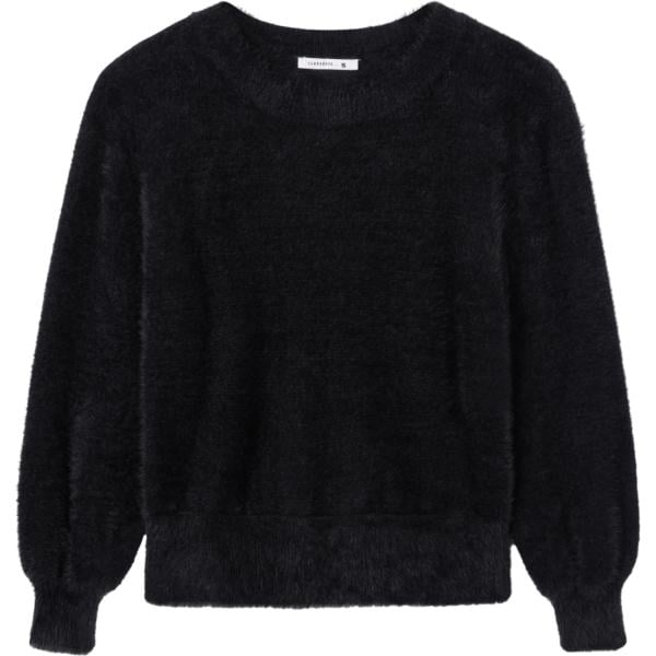 maglieria Terranova nero tinta unita