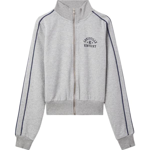 felpe sportive Terranova grigio con stampe