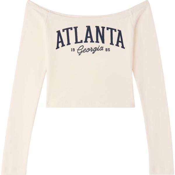 t-shirt Terranova bianco con stampe