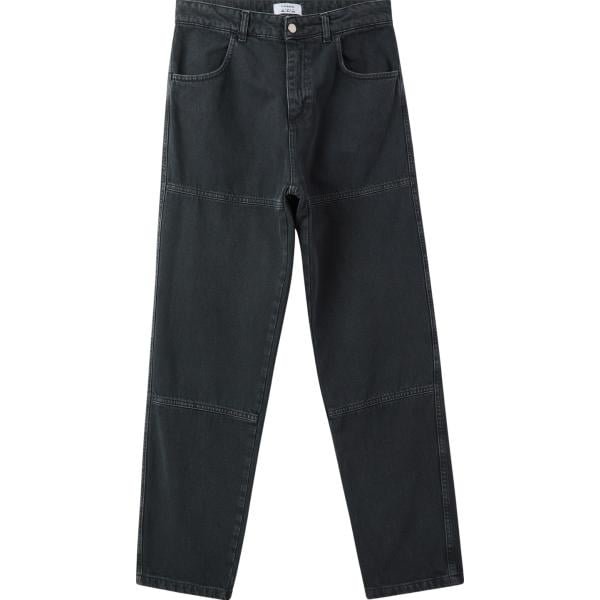 pantaloni Terranova nero tinta unita