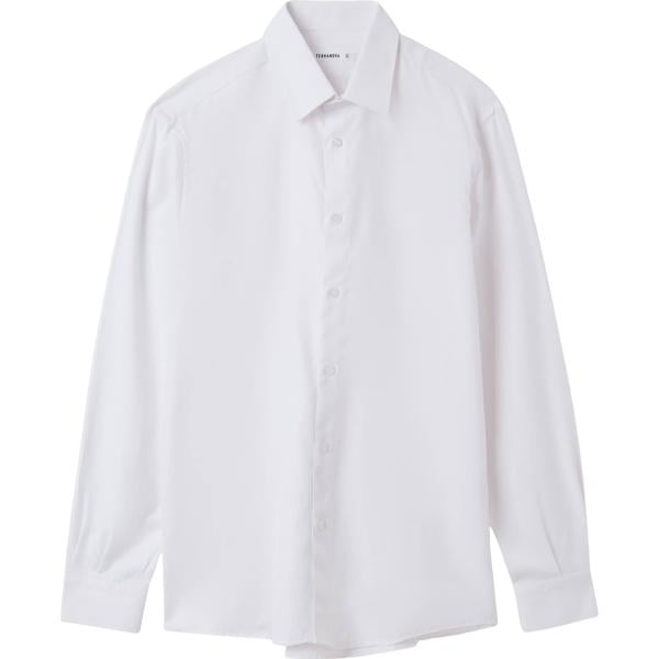 camicie Terranova bianco tinta unita