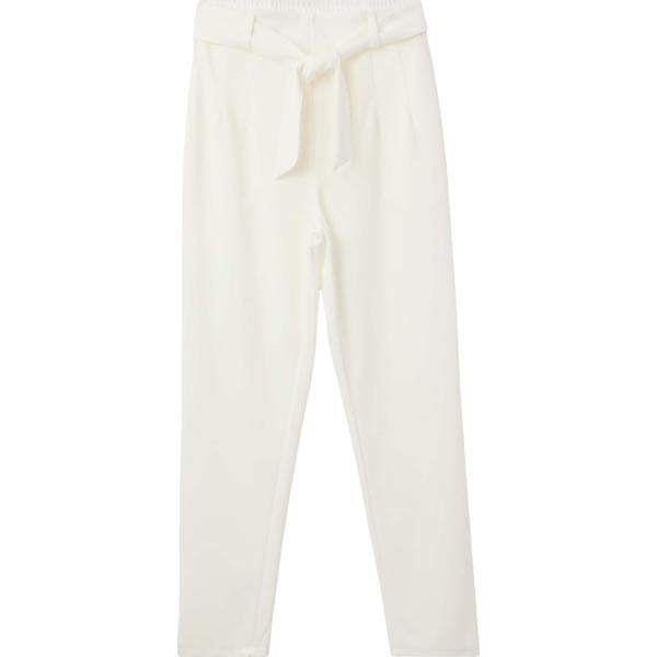 pantaloni chino Terranova bianco tinta unita