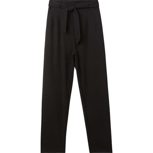 pantaloni chino Terranova nero tinta unita