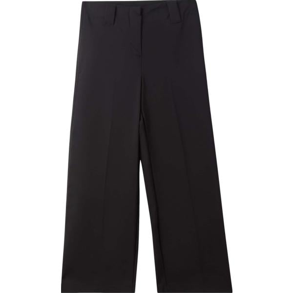pantaloni a palazzo Terranova nero tinta unita