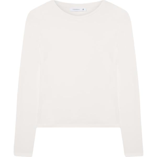 t-shirt Terranova bianco tinta unita