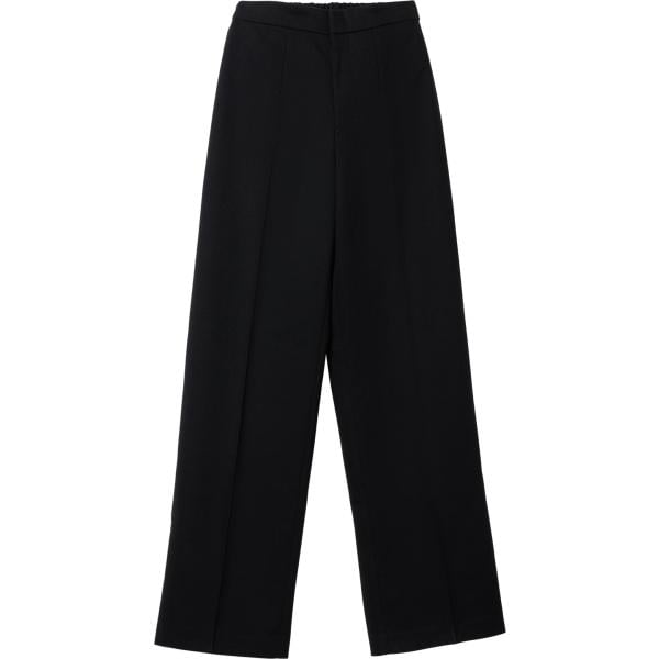 pantaloni Terranova nero tinta unita