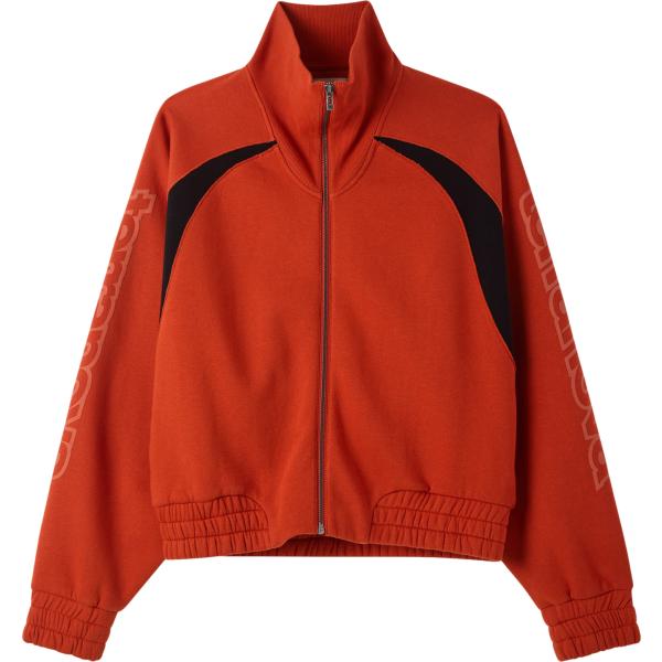 felpe Terranova rosso con stampe