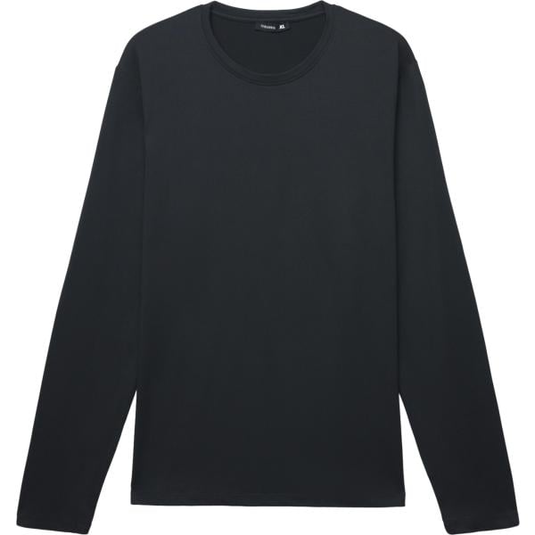 t-shirt Terranova nero tinta unita
