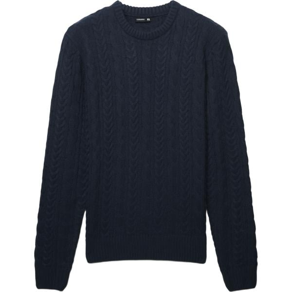 pullovers Terranova blu tinta unita