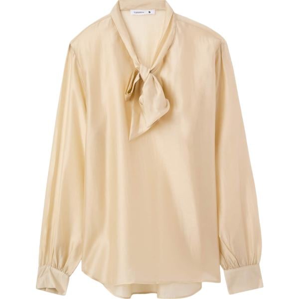 bluse Terranova marrone tinta unita