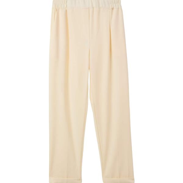 pantaloni chino Terranova marrone tinta unita