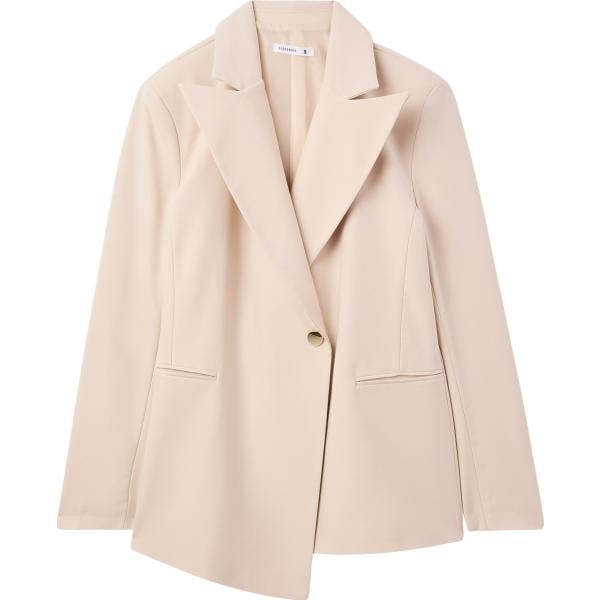 blazer Terranova marrone tinta unita