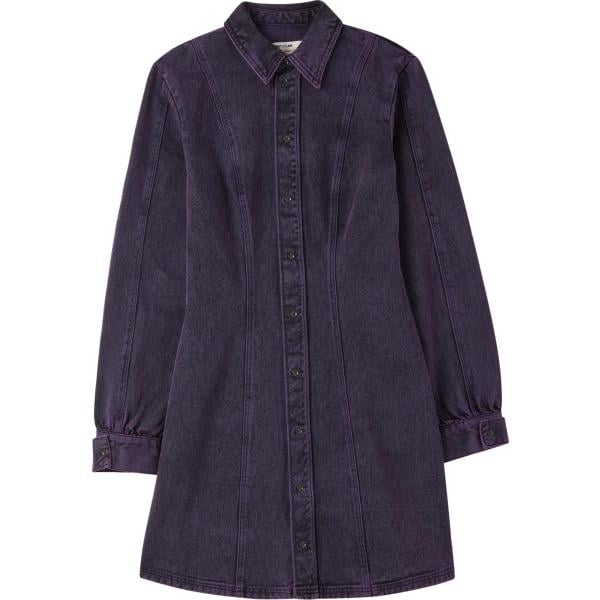 vestiti chemisier Terranova viola tinta unita