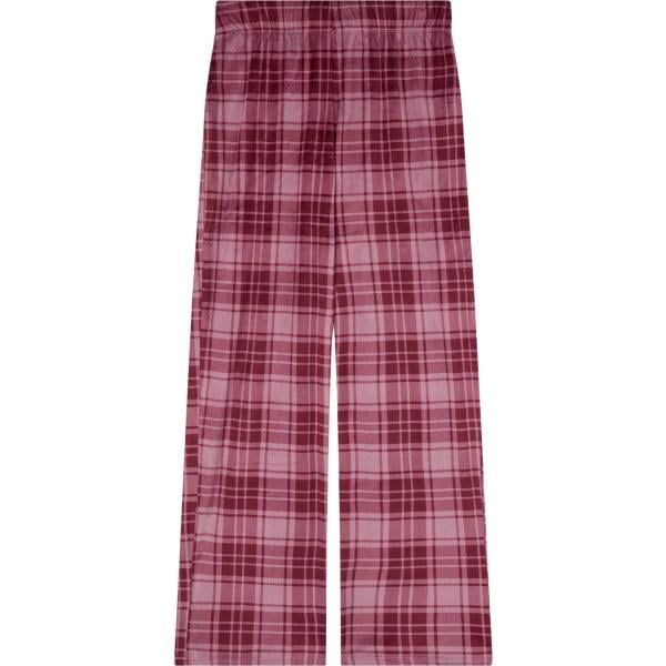 pantaloni Terranova viola a quadri
