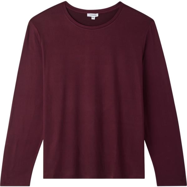 t-shirt Terranova marrone tinta unita