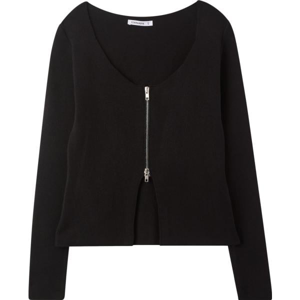 cardigans Terranova nero tinta unita