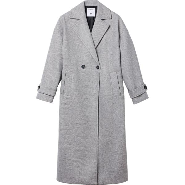 cappotti Terranova grigio tinta unita