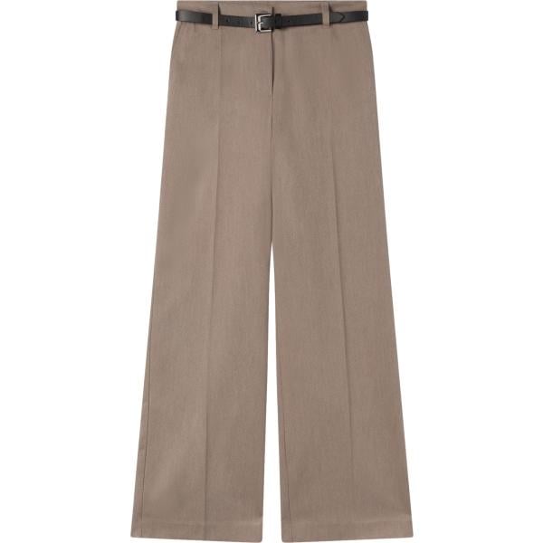pantaloni Terranova marrone tinta unita
