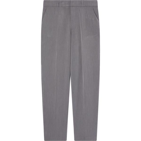 pantaloni chino Terranova grigio tinta unita