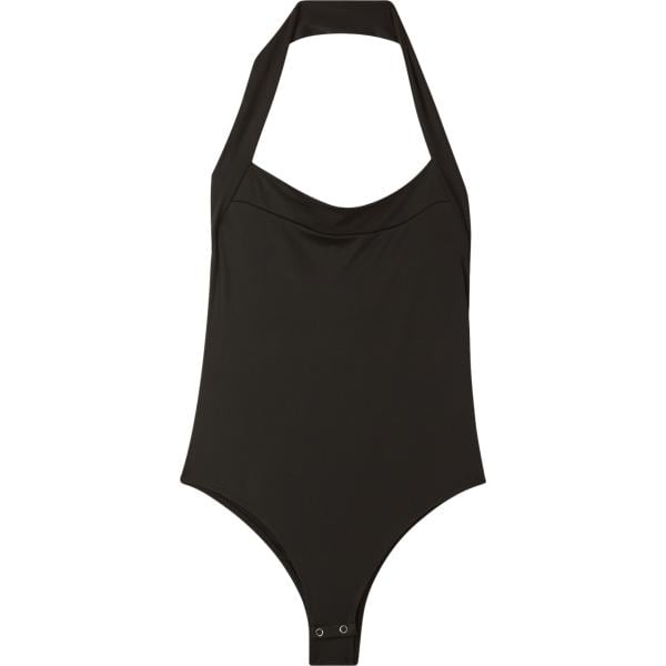 body Terranova nero tinta unita