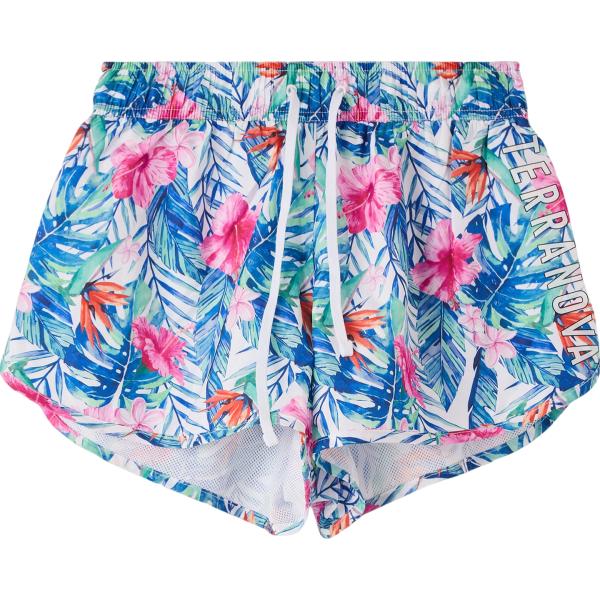 shorts Terranova bianco a fiori