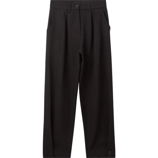 pantaloni Terranova nero tinta unita