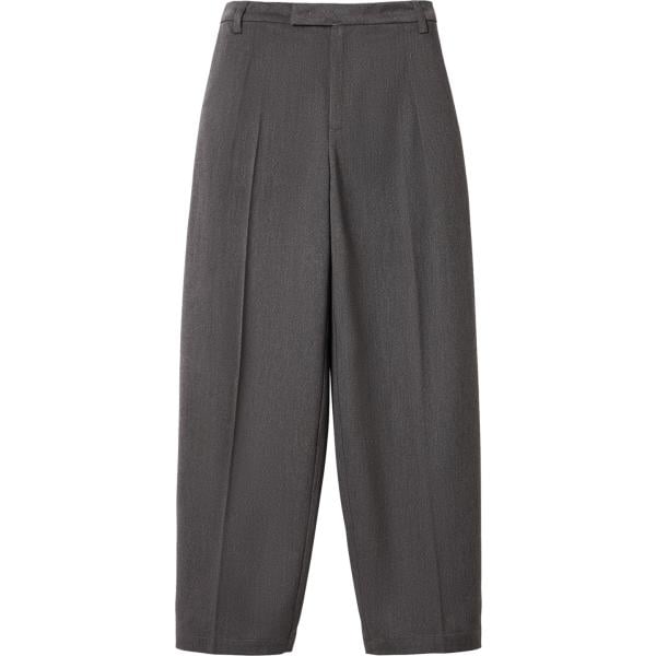 pantaloni Terranova grigio tinta unita