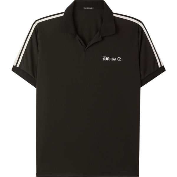 polo Terranova marrone con stampe