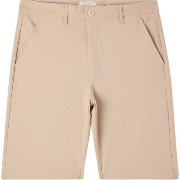 pantaloni corti Terranova marrone tinta unita