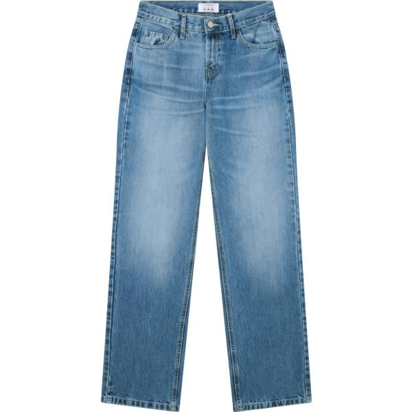 jeans dritti Terranova blu tinta unita