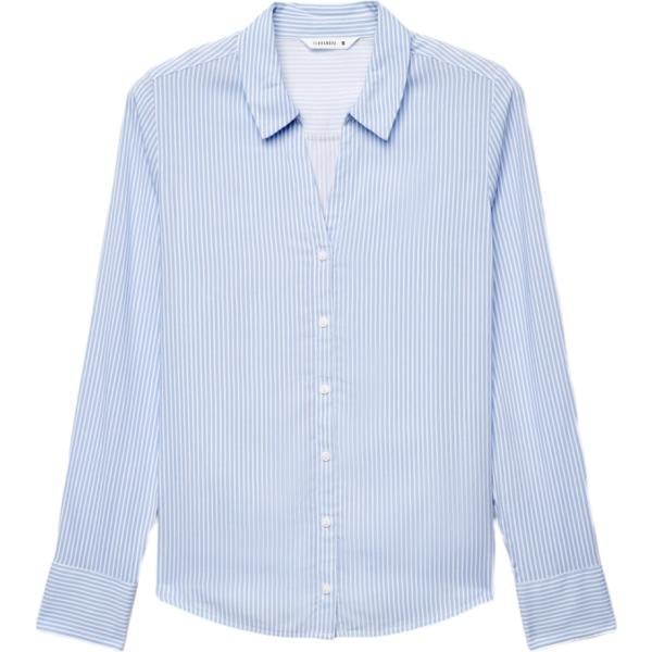 camicie Terranova blu a righe