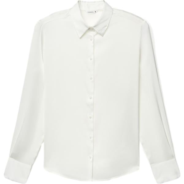 camicie Terranova bianco tinta unita