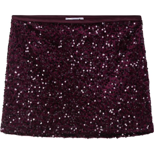 minigonne Terranova nero tinta unita